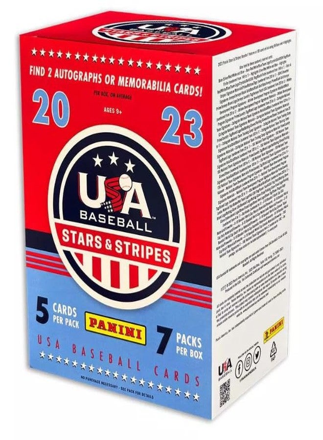 Baseball 2023 Panini USA Stars & Stripes Baseball Blaster Box - Image 1