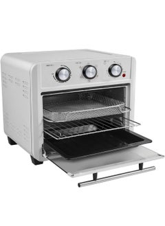 Generic Air Fryer Oven With Non Stick Coating 1500W 22L With 6 Heating Elements, Rotating Basket & Rotisserie Toaster Grill Oven With Cool Touch Stainless Steel  Self Temperature Control System Silver  - Image 3