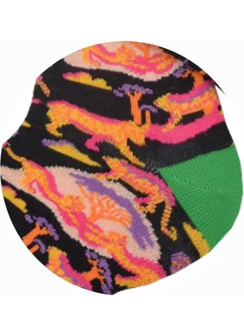 دودي فلورا Deer Patterned Socks Men's Long Socks Clb