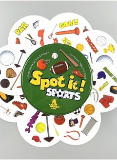 Blue Orange Games Spot It Sports Card Game Kids Family- Blue Orange - 2 to 8 Players  - Image 3