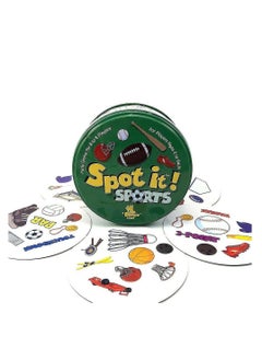 Blue Orange Games Spot It Sports Card Game Kids Family- Blue Orange - 2 to 8 Players  - Image 1