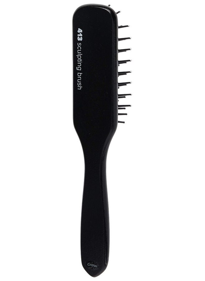 Paul Mitchell - Pro Tools 413 Sculpting Brush Classic Hair Brush For Detangling Sculpting + Styling Wet Or Dry Hair Black - Image 1