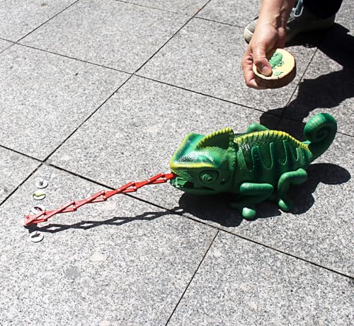 Tipmant RC Chameleon Remote Control Animal Toy Realistic Lizard Electric Electronic Pets Car Kids Birthday Gifts Green - Image 5