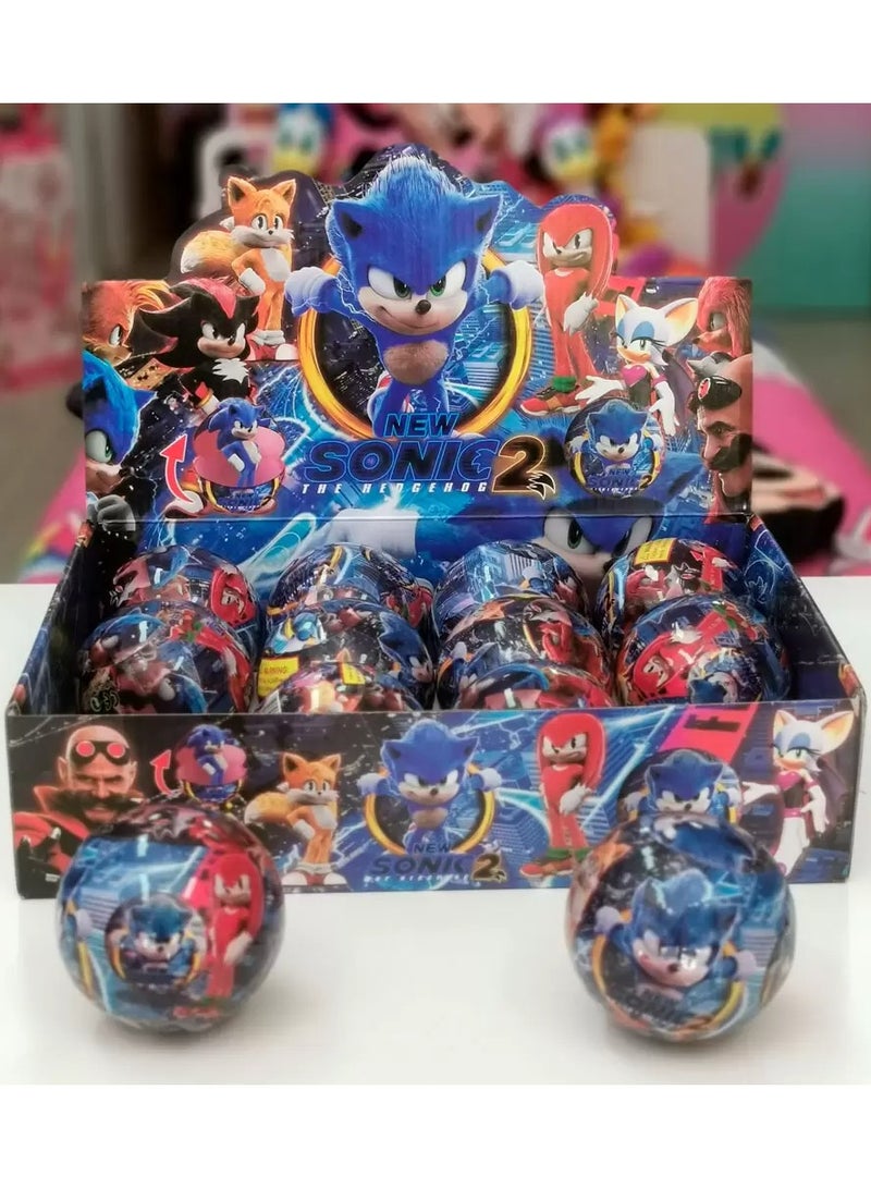 Sonic Surprise Ball Box 12pcs  Gift Toy Child - Image 1