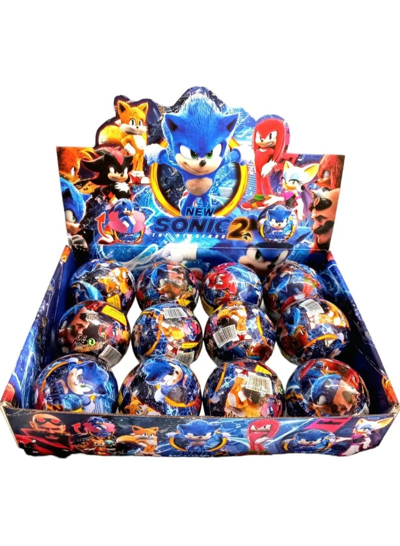 Sonic Surprise Ball Box 12pcs  Gift Toy Child - Image 2