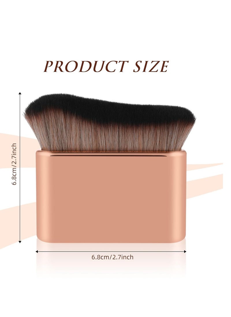 Prasacco Tanning Brush, Body Makeup Brush Self Tanner Brush for Body Kabuki Foundation Brush ody Makeup Blend & Blur Tan Brush Applicator for Body & Leg Makeup Tanning Brush for Tanners Mousse  - Image 2