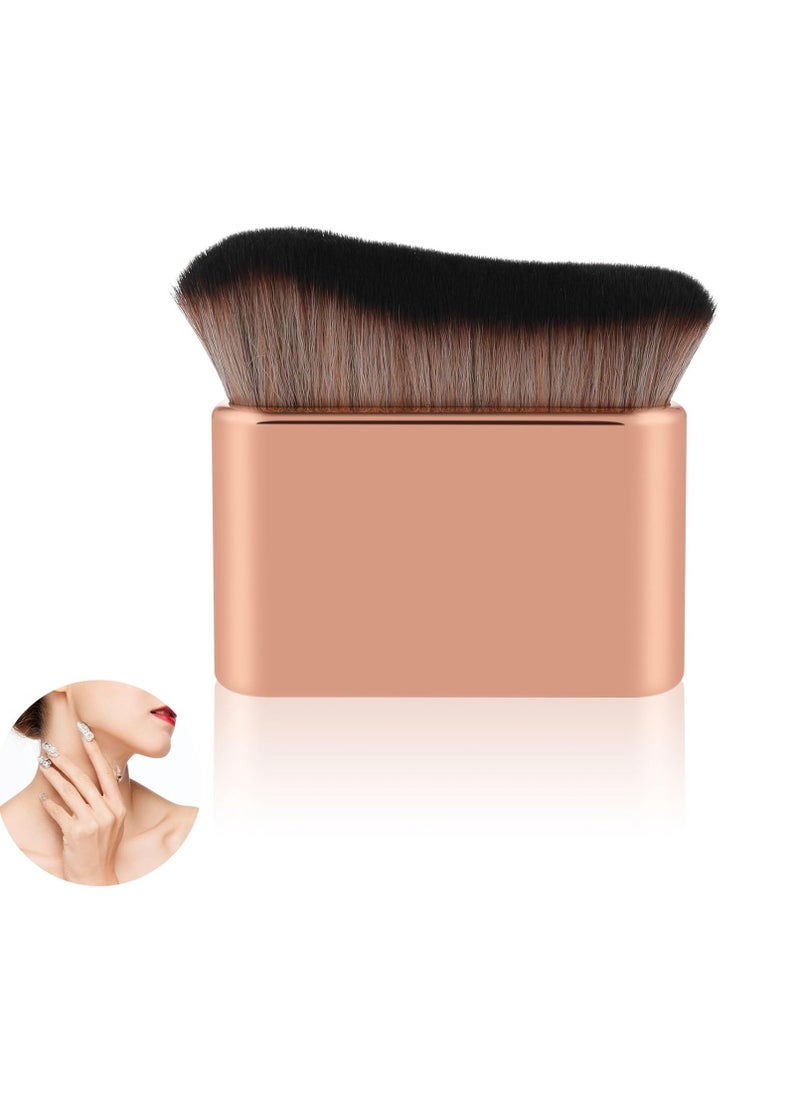 Prasacco Tanning Brush, Body Makeup Brush Self Tanner Brush for Body Kabuki Foundation Brush ody Makeup Blend & Blur Tan Brush Applicator for Body & Leg Makeup Tanning Brush for Tanners Mousse  - Image 1