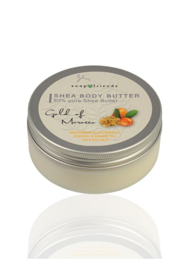 Soap&Friends صابون وأصدقاء مرطب مغربي ذهبي 80% زبدة شيا مع زيت الأفوكادو - 200 مل - Image 2