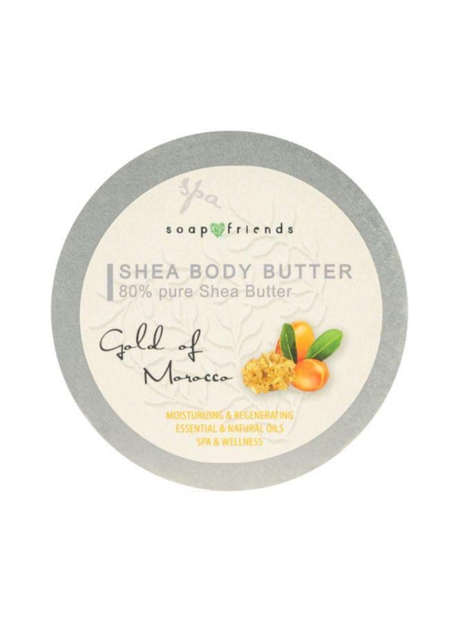 Soap&Friends صابون وأصدقاء مرطب مغربي ذهبي 80% زبدة شيا مع زيت الأفوكادو - 200 مل - Image 1