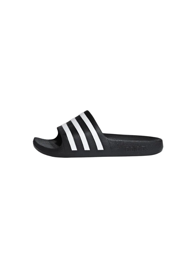 adidas أديداس أديليت أكوا K U صنادل/شباشب رياضية سوداء للأطفال