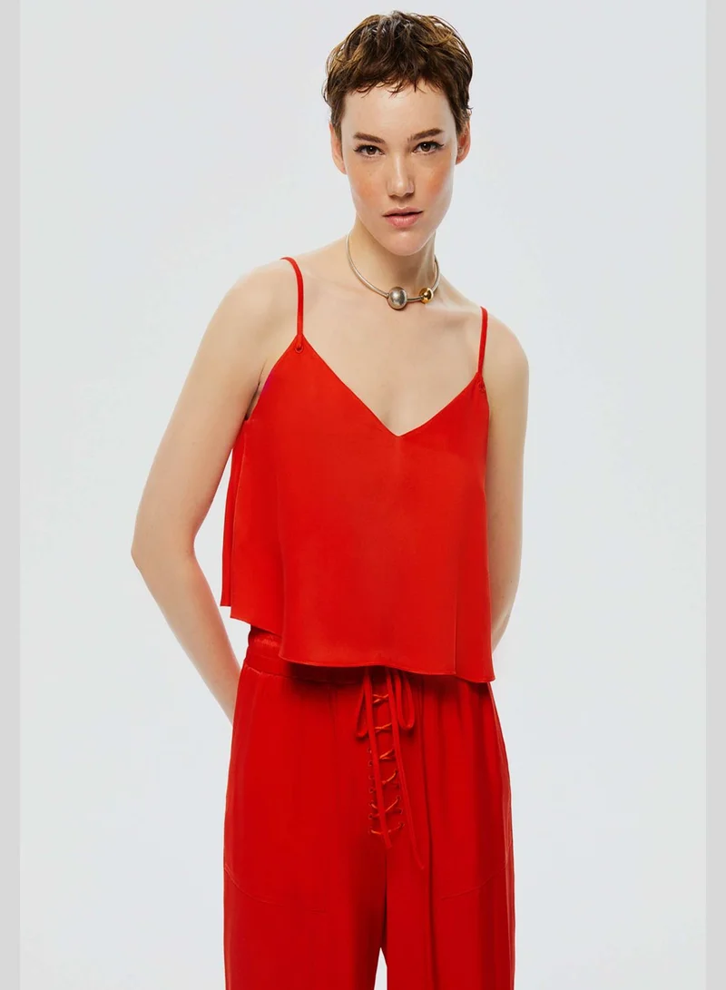 Nocturne Strap Crop Top