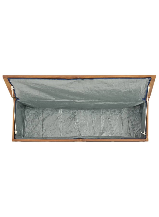 فيداكسل vidaXL صندوق حديقة 150×50×55 سم خشب ساج صلب - Image 3