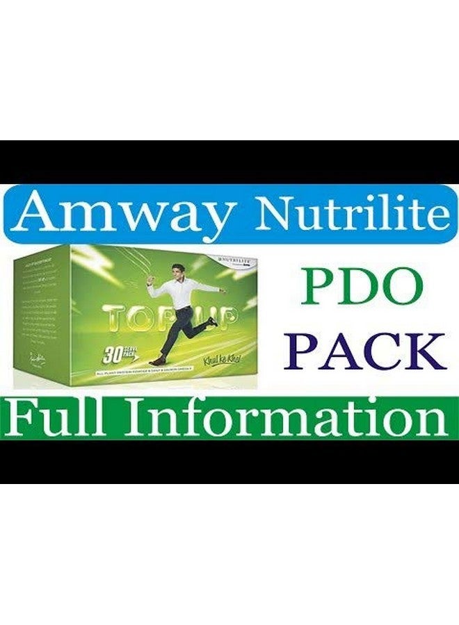Nutrilite AMWAY NUTRILITE 30 Serve PDO Pack ALL PLANT PROTEIN AND DAILY AND SALMON OMEGA 3...........Contents: All Plant Protein Powder: 30 N sachets (10g) each Daily: 30 N tablets Salmon Omega-3: 30 N softgels - Image 4