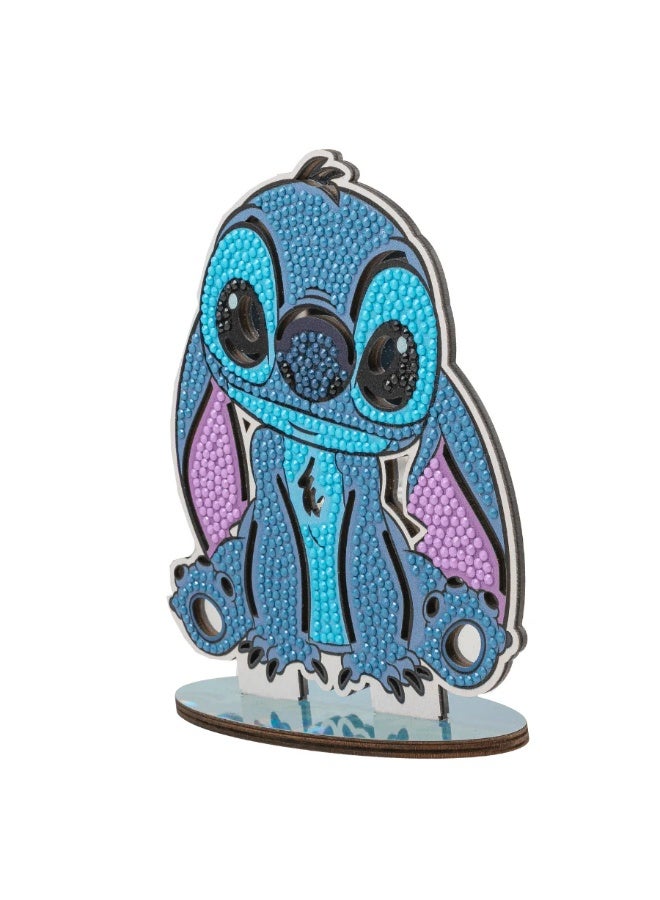 Craft Buddy مجموعة أصدقاء مرآة خشبية كبيرة من فن الكريستال - Image 3