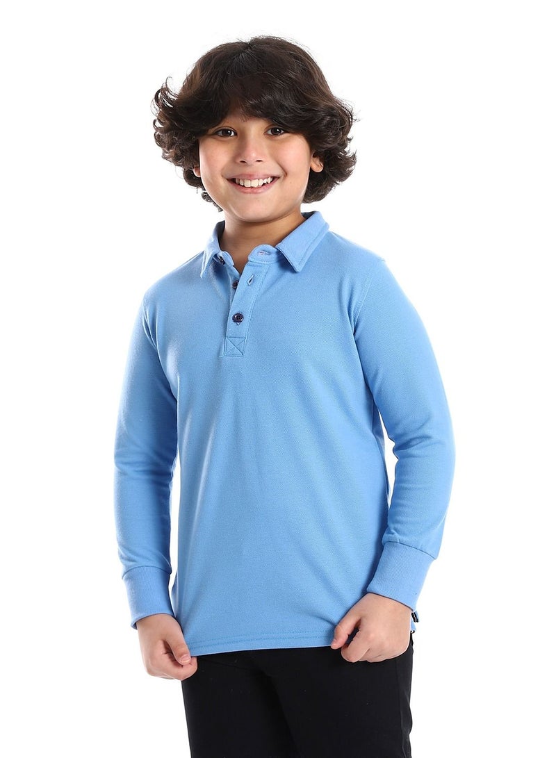 Caesar Boys Collared Neck Polo Shirt  - Image 2