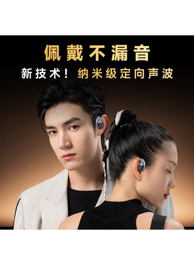 D.rob D.rob Clip-on Ai Translation Wireless Bluetooth Earphones Power Bank 2-in-1 Long Battery Life Compatible With Huawei Xiaomi Apple K75 Ink Black