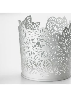 Green Tiger Tealight holder, white, 8 cm  - Image 2