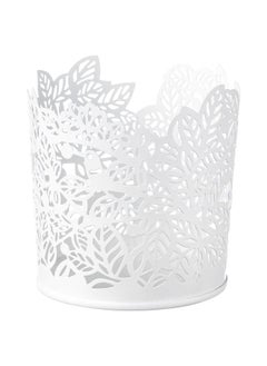 Green Tiger Tealight holder, white, 8 cm  - Image 1