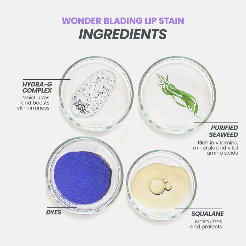 Wonderskin - قناع صبغة الشفاه Wonder Blading Darling / مكياج / Darling - Image 5