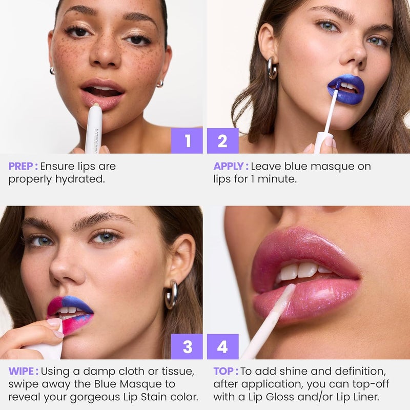 Wonderskin - قناع صبغة الشفاه Wonder Blading Darling / مكياج / Darling - Image 3