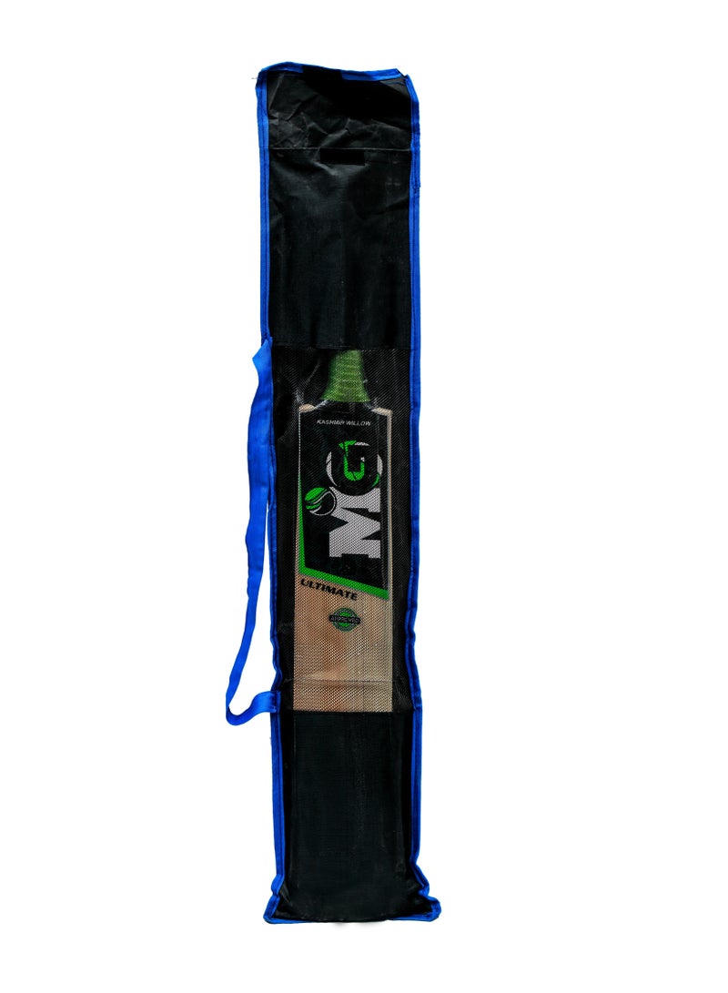 MG Cricket Bat Kashmir Willow Ultimate for Light/Hard Tennis Ball - Image 2