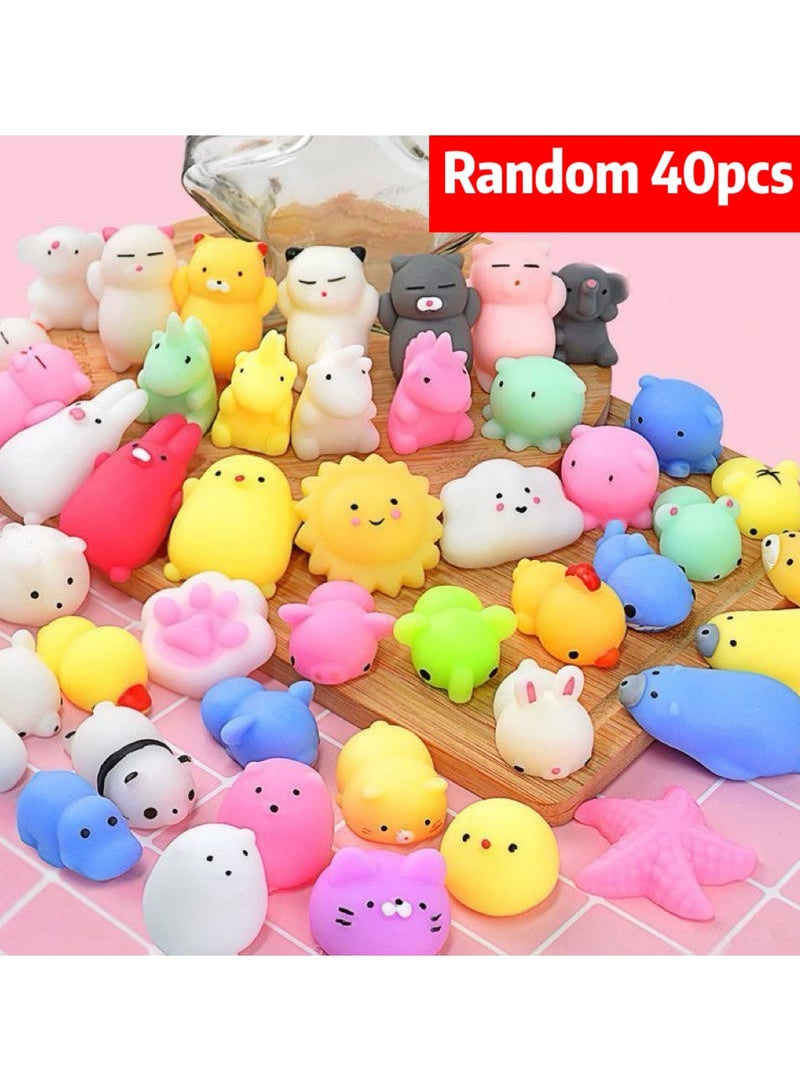 40 قطعةمجموعة ألعاب رادوم سكويشي لتخفيف الإجهاد هدية مثالية - Image 1