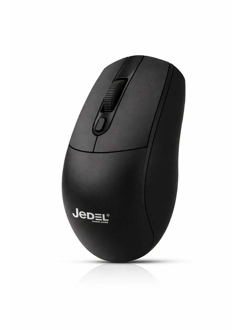 JEDEL W927 Wireless Mouse Optical Sensor 1600 DPI Adjustable - Image 1
