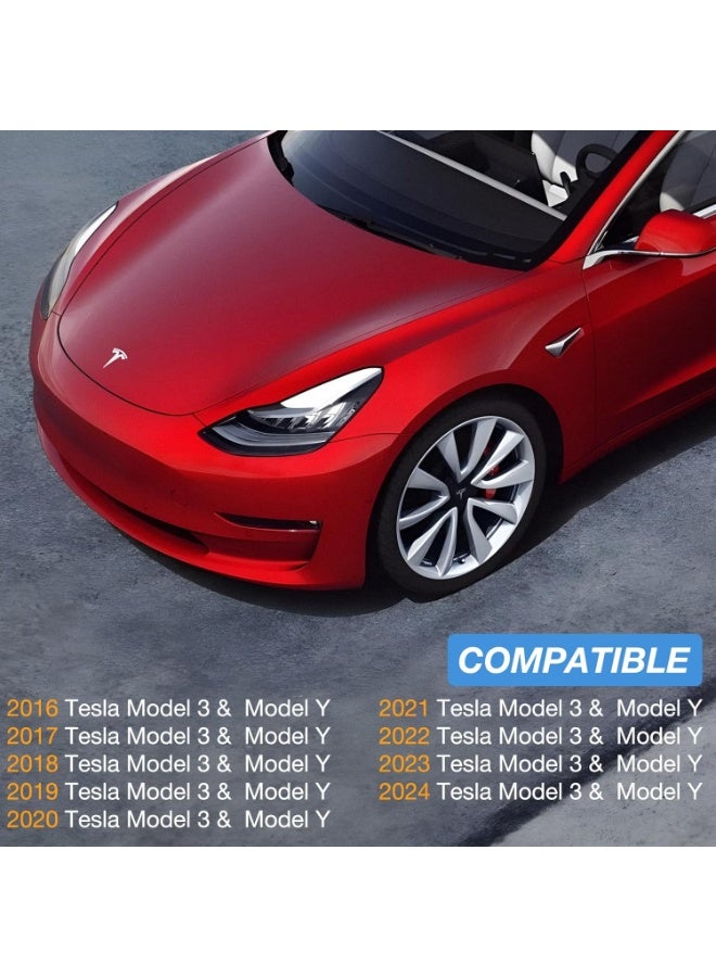 2 PCS Tesla Cabin Air Filter, Model 3 & Y OEM Replacement, Built-in HEPA Filter Activated Carbon Dual Protection, Includes Removal Tool & Screwdriver - Image 5