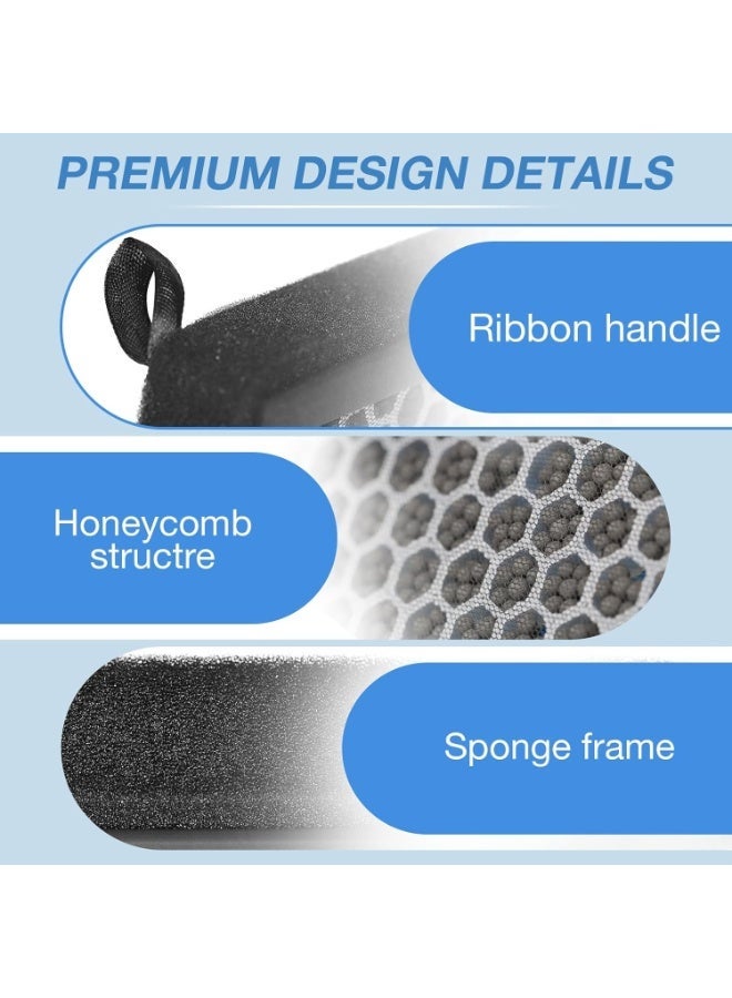 2 PCS Tesla Cabin Air Filter, Model 3 & Y OEM Replacement, Built-in HEPA Filter Activated Carbon Dual Protection, Includes Removal Tool & Screwdriver - Image 2