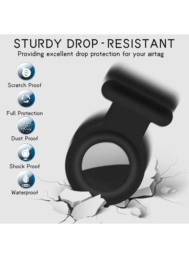 2 Pieces AirTag Holder with Safety, Hidden Wearable AirTag Case with Brooch Clip for Clothes of Kids, Teens, Elder - Image 4