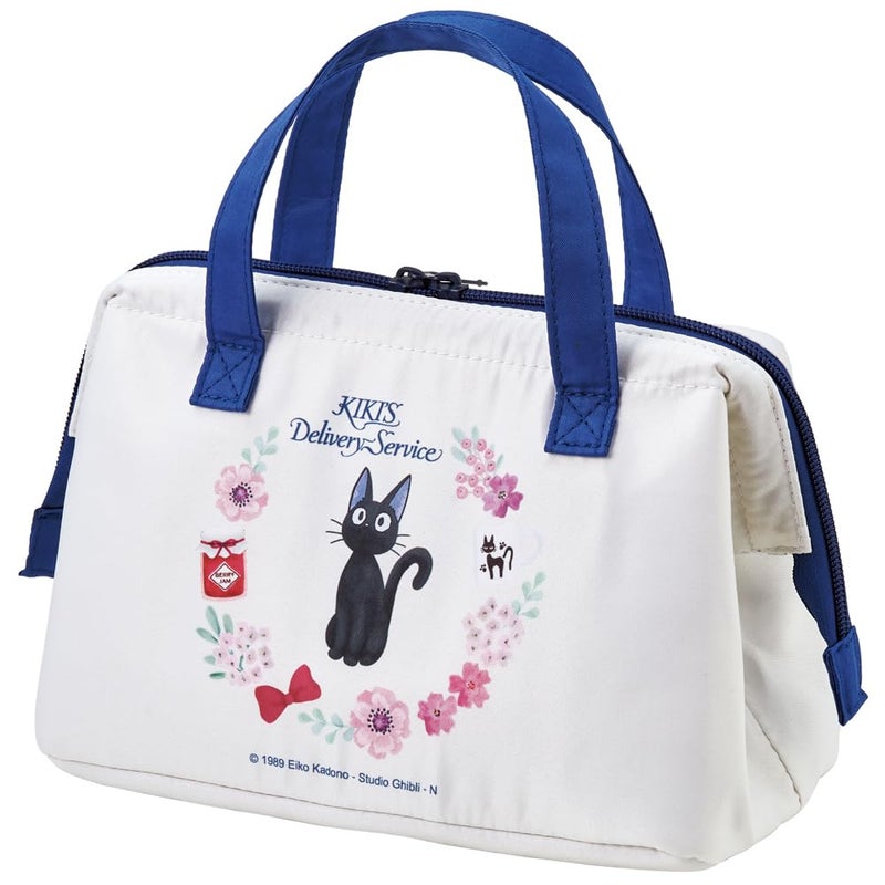 Skater KGA1-A Insulated Lunch Bag, Kiki's Delivery Service, French Studio Ghibli, Clasp - Image 3