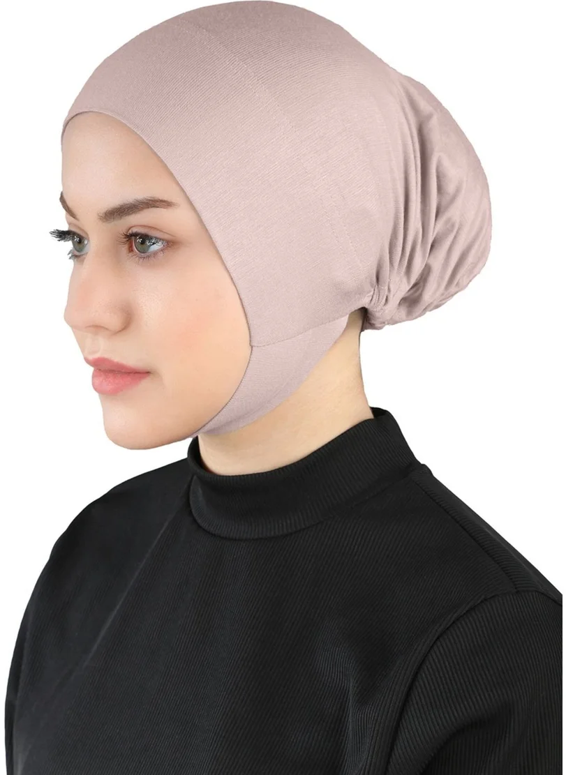 Ecardin Jaw Hijab Bonnet - St 110 Smoke Rose