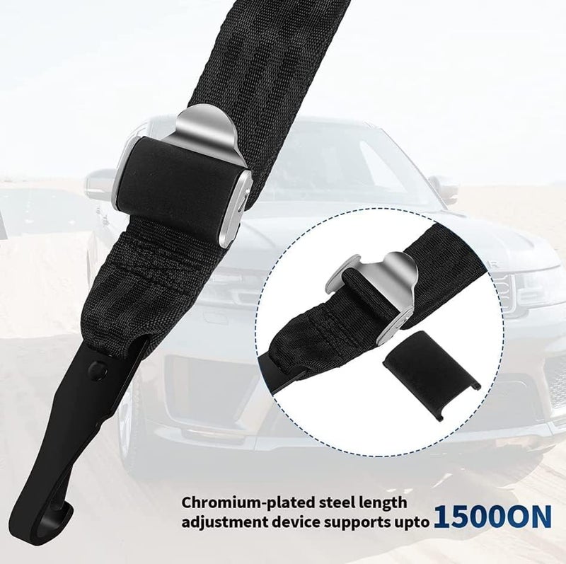 Bukela Anti Escape Car Seat Strap Baby Harness, Adjustable Child Safety Lock for Vehicle Seats, Car Seat Connector to Stop Kids from Releasing Buckle - Image 2