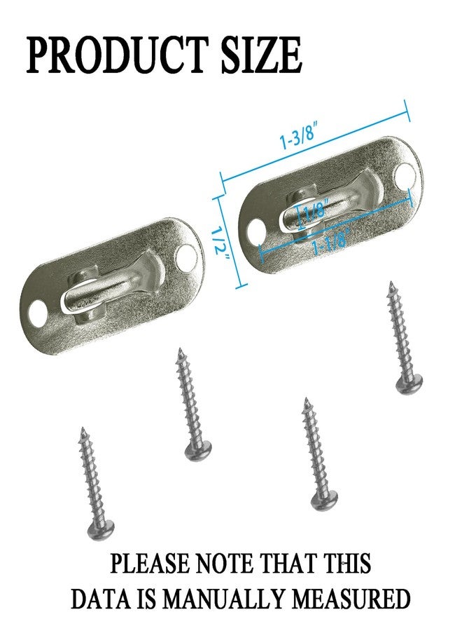 Kowibcl Curtain Rod Bracket,Curtain Rod Holder with Screw Pack，6PCS (for 5/16"Curtain Rod) Nickel - Image 5