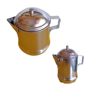 Generic Trendmad Stainless Steel Oil Dispenser with Nozzle | Perfect for Olive Oil, Canola Oil, Ghee & Vinegar | Leak Proof & Easy Flow | 200 ML Capacity Pack of 2  - Image 1