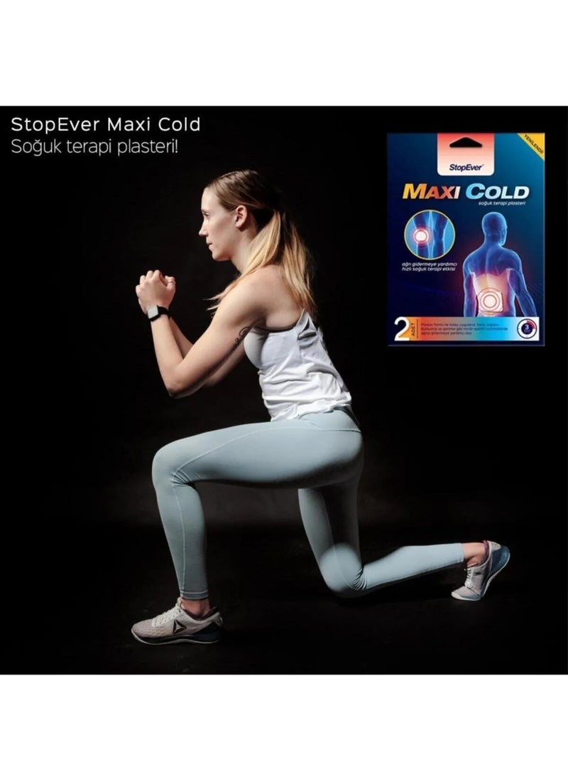 StopEver - Stopever Maxi Cold Cold Therapy Plaster 2 Pieces - Image 1