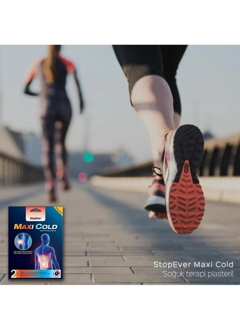 StopEver - Stopever Maxi Cold Cold Therapy Plaster 2 Pieces - Image 1