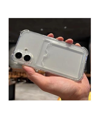 (iPhone 16 Plus) Case Compatible with iPhone 16 Plus with Card Holder Card Holder Slim Soft TPU Bumper Anti-Scratch Protective Cover - pzsku/Z254CCA6796EA821DF7BBZ/45/_/1727114707/2965039f-c01d-479b-8d7e-8d3d9b0bb07d