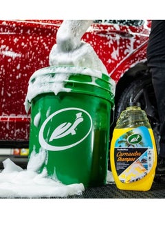 TurtleWax Carnauba Ultra Slick Cleaning Wash And Wax Shampoo  - Image 4