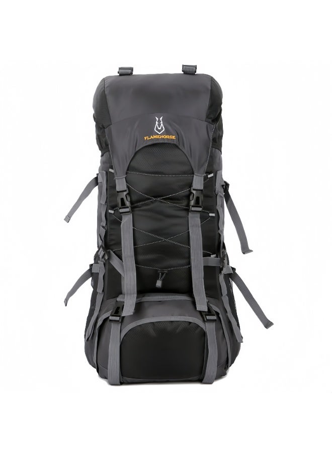 فليم هورس حقيبة ظهر جديدة بسعة 60 لترًا، حقيبة ظهر خارجية للرجال والنساء، حقيبة ظهر مقاومة للمطر لتسلق الجبال - Image 1