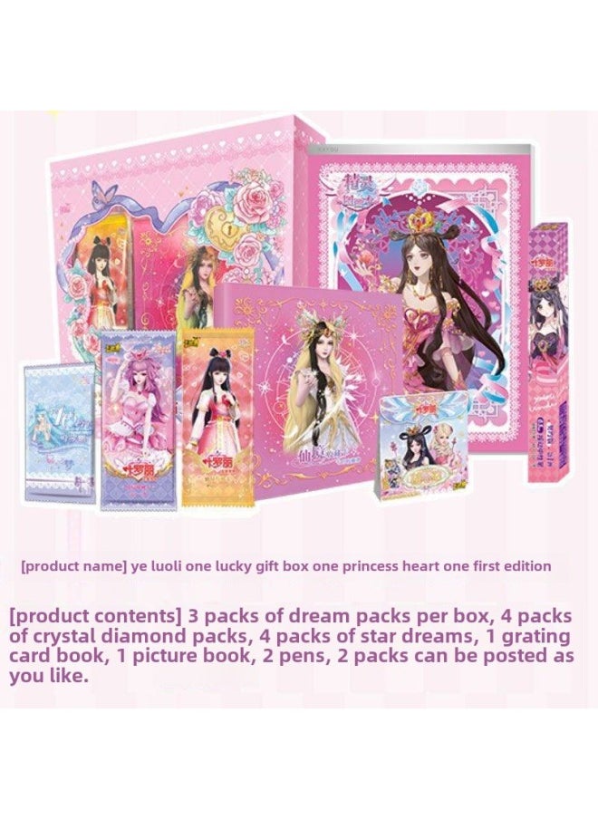 Genuine Ye Luoli Card Girl Toy Night Lori Card Full Set Crystal Diamond Dream 10 Play Star Dream 3 Play-Color: 1 Box  - Image 1