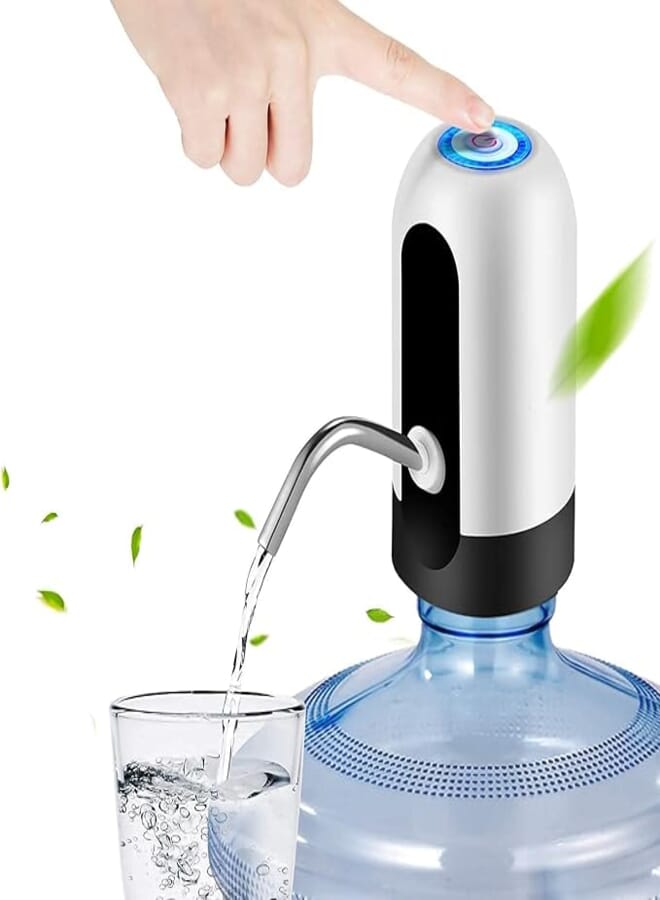 YANEK Electric Water Dispenser | Drinking Water Pump | Wireless | USB Charging | For Kitchen, Home, Office