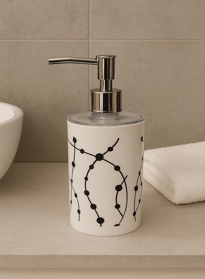 Bigining™ Unbreakable Liquid Soap/Liquid/Shampoo/Hand wash/Sanitizer/Lotion Dispenser Bottle for Kitchen, Wash-Basin and Bathroom 350 ml Dispenser Made of White Plastic (Pack of 2) - Image 3