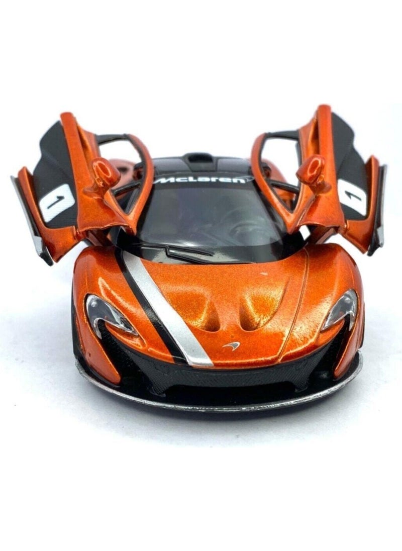 Hepsilazım All I need is Mclaren P1 (Modified) - Pull Drop 5inch. Licensed Model Car, Toy Car 1:36  - Image 3