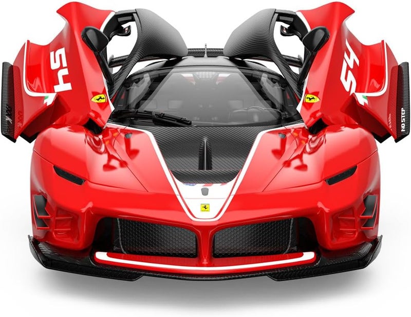 RASTAR 1:18 Scale Ferrari FXXK EVO Remote Control Car - Red - Image 3