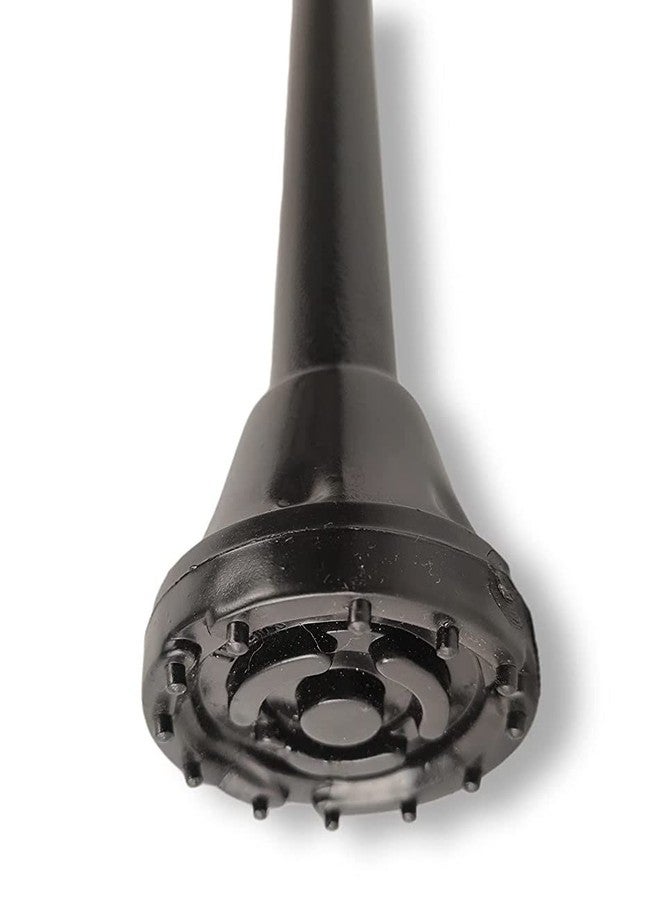 عكاز دكتور تورسو الفولاذي القابل لتعديل الارتفاع للرجال/النساء/كبار السن، عصا/عكاز ممتاز للمشي (أسود) - Image 4