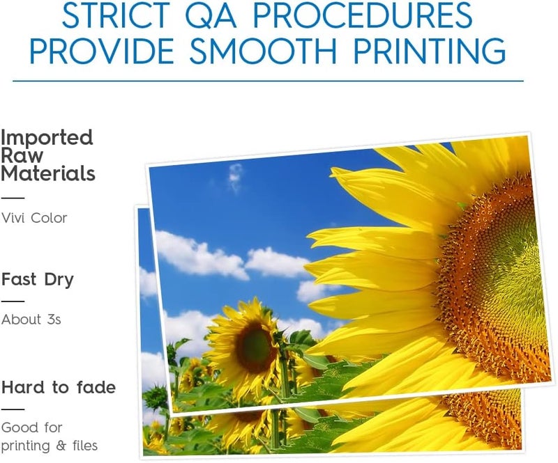 NexNova Ink Gt53Xl Compatible For Hp For Ink Tank (2-Pack Of Black) Twin Pack For Printer 319 410 419 For Smart Tank 500 508 511 515 518 519 530 531 538 571 615 618 655 - Image 4