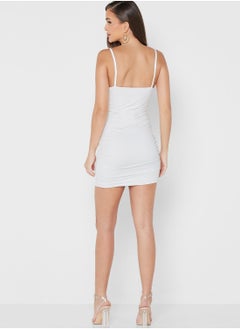 Anita's Strappy Ruched Bodycon Dress  - Image 2