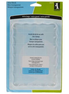 Extra Large Acrylic Mounting Block For Clear Stamps 4.5'' W X 6.5'' L