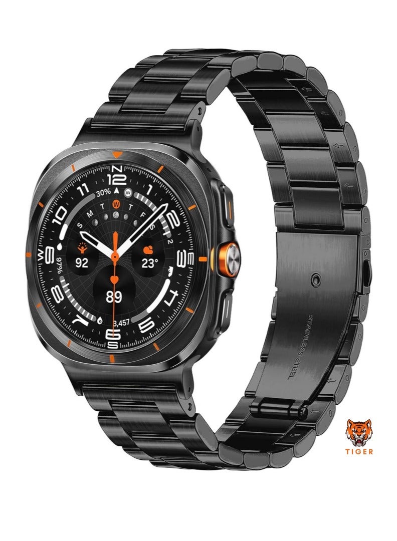 Magnetic Stainless Steel Strap for Samsung Galaxy Watch Ultra 47mm – Elegant & Secure Fit for Men and Women
